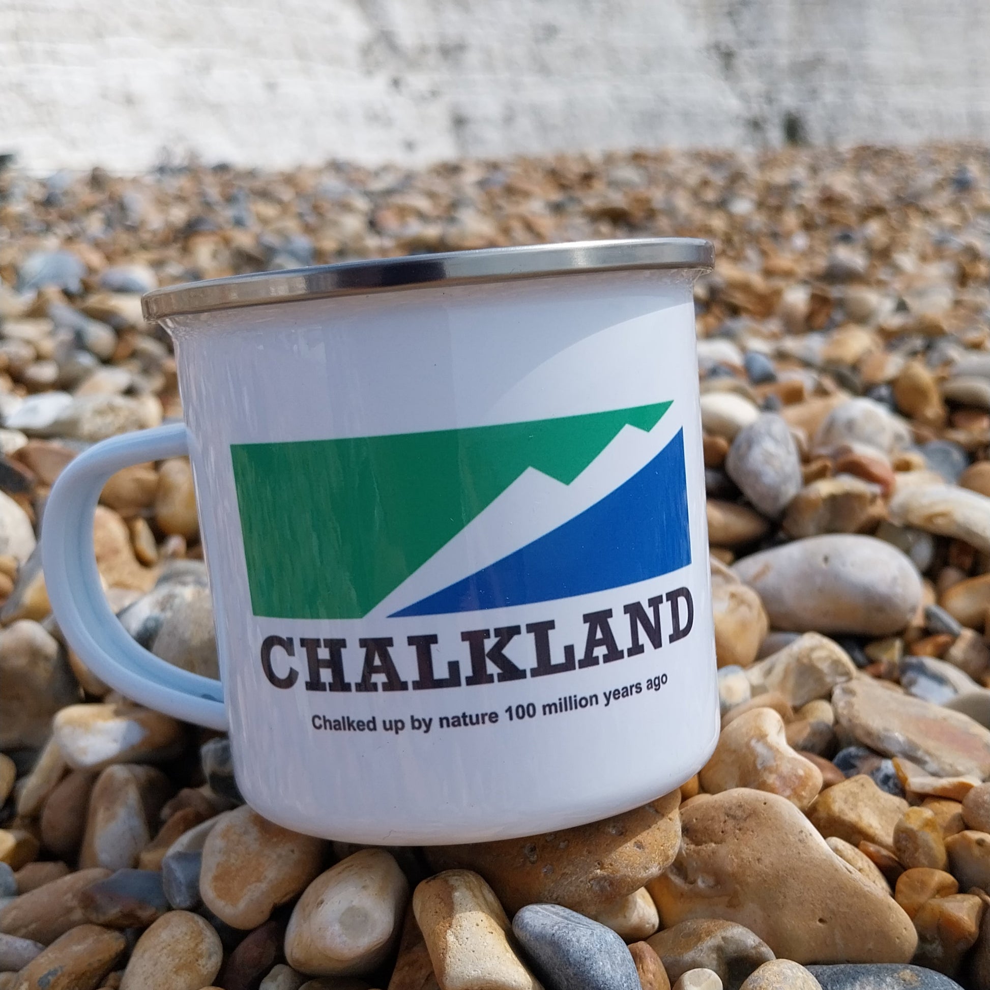 Chalkland Enamel Mug