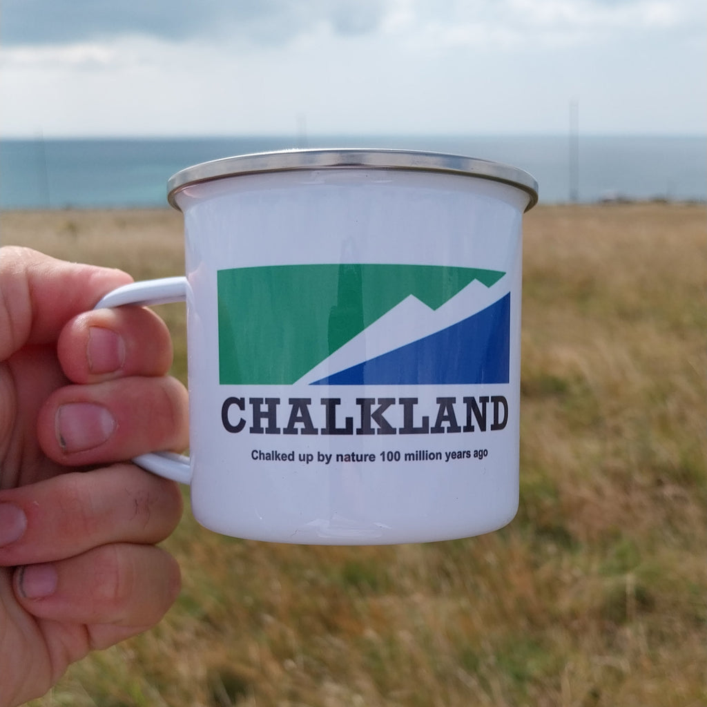 Chalkland Enamel Mug