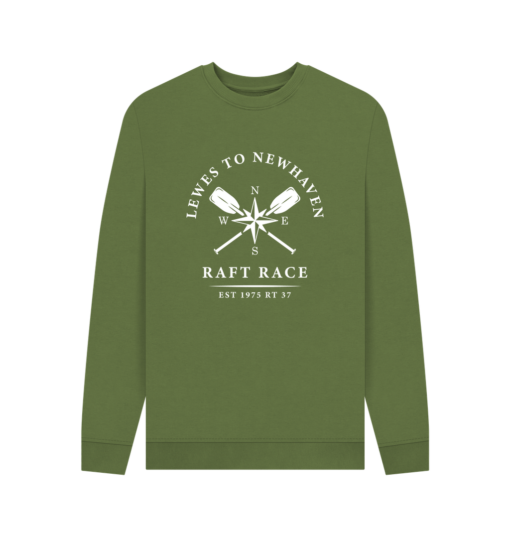 Khaki Printed Sweater