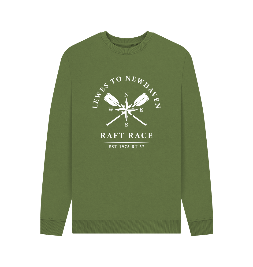 Khaki Printed Sweater
