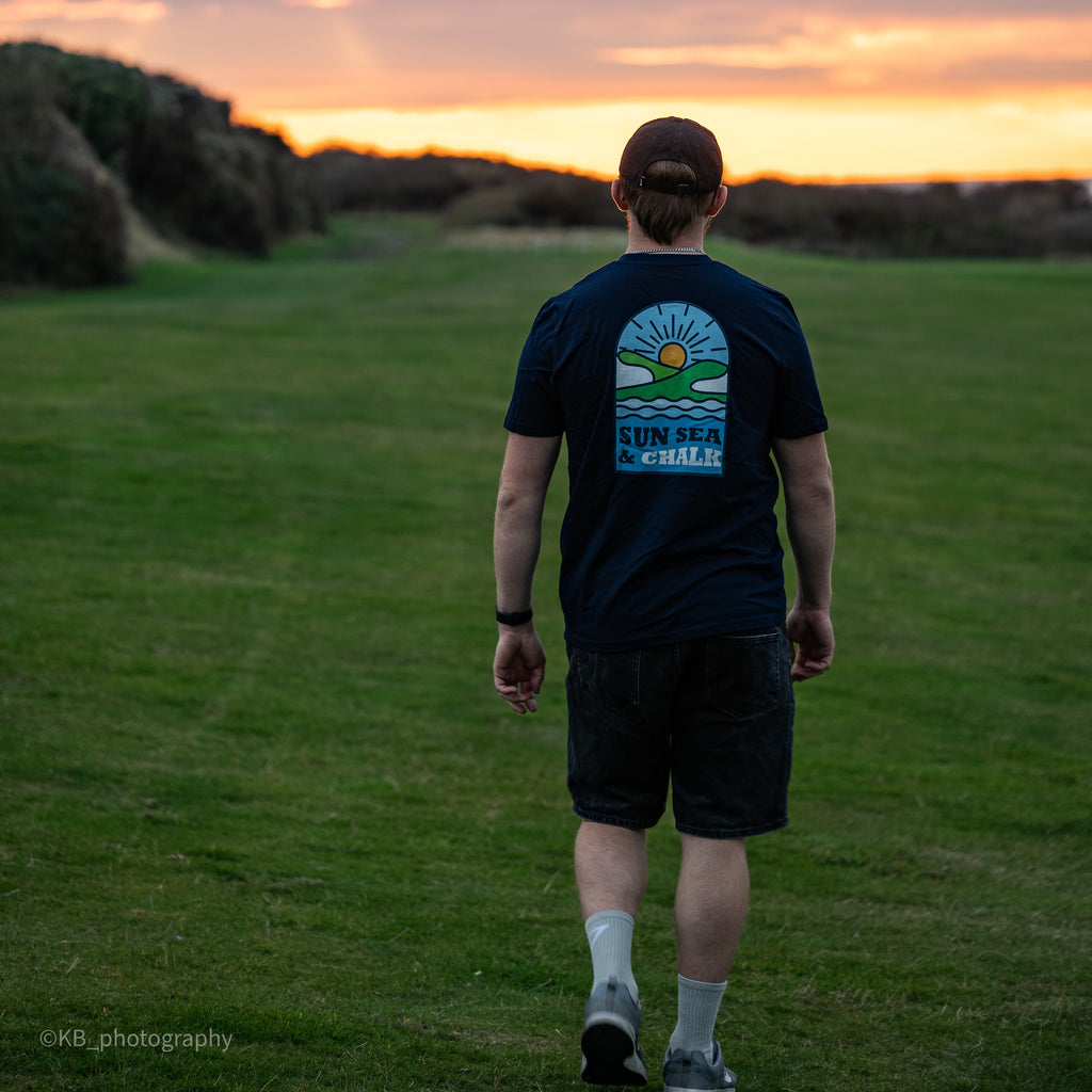 Sun Sea and Chalk T-Shirt