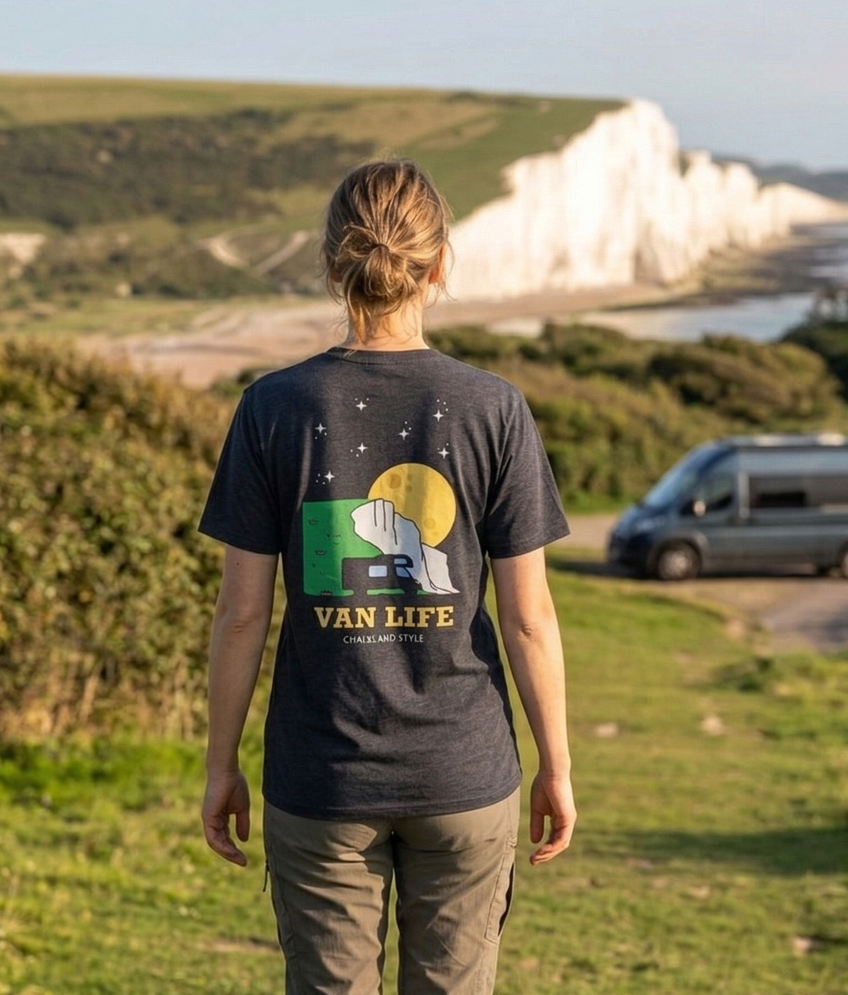 Van Life Chalkland Style T-shirt