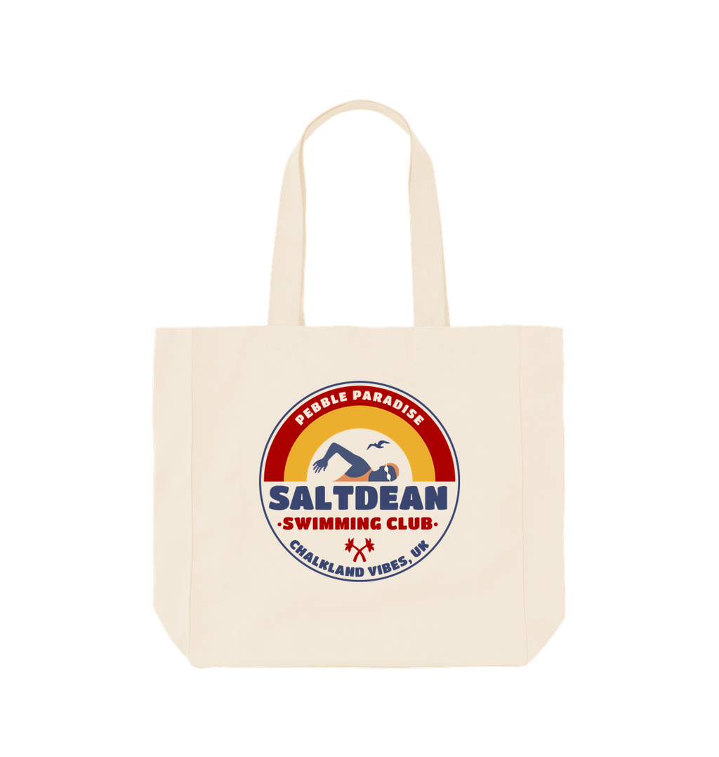 Natural Printed Bag Front
