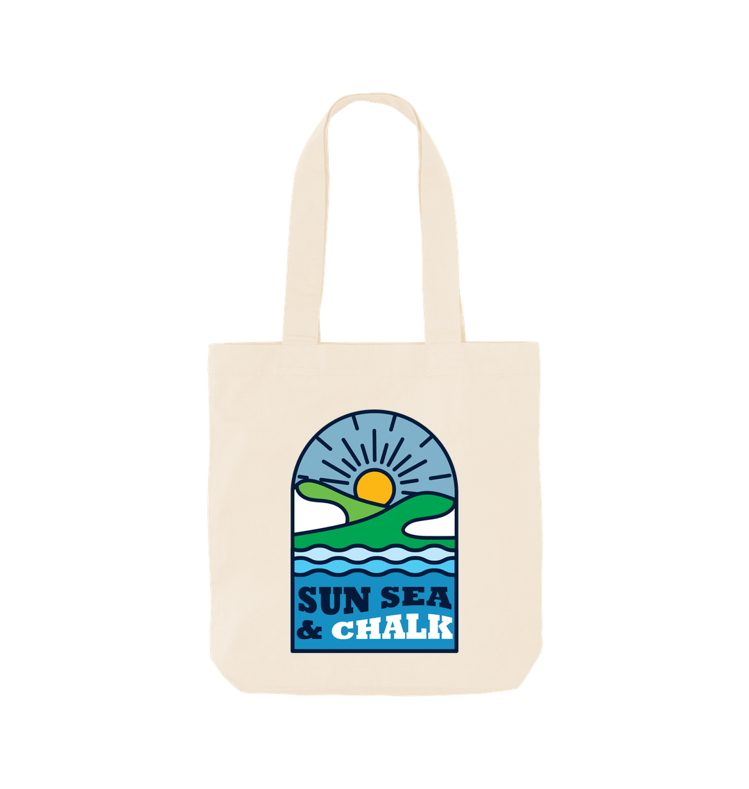 Natural Printed Bag Front