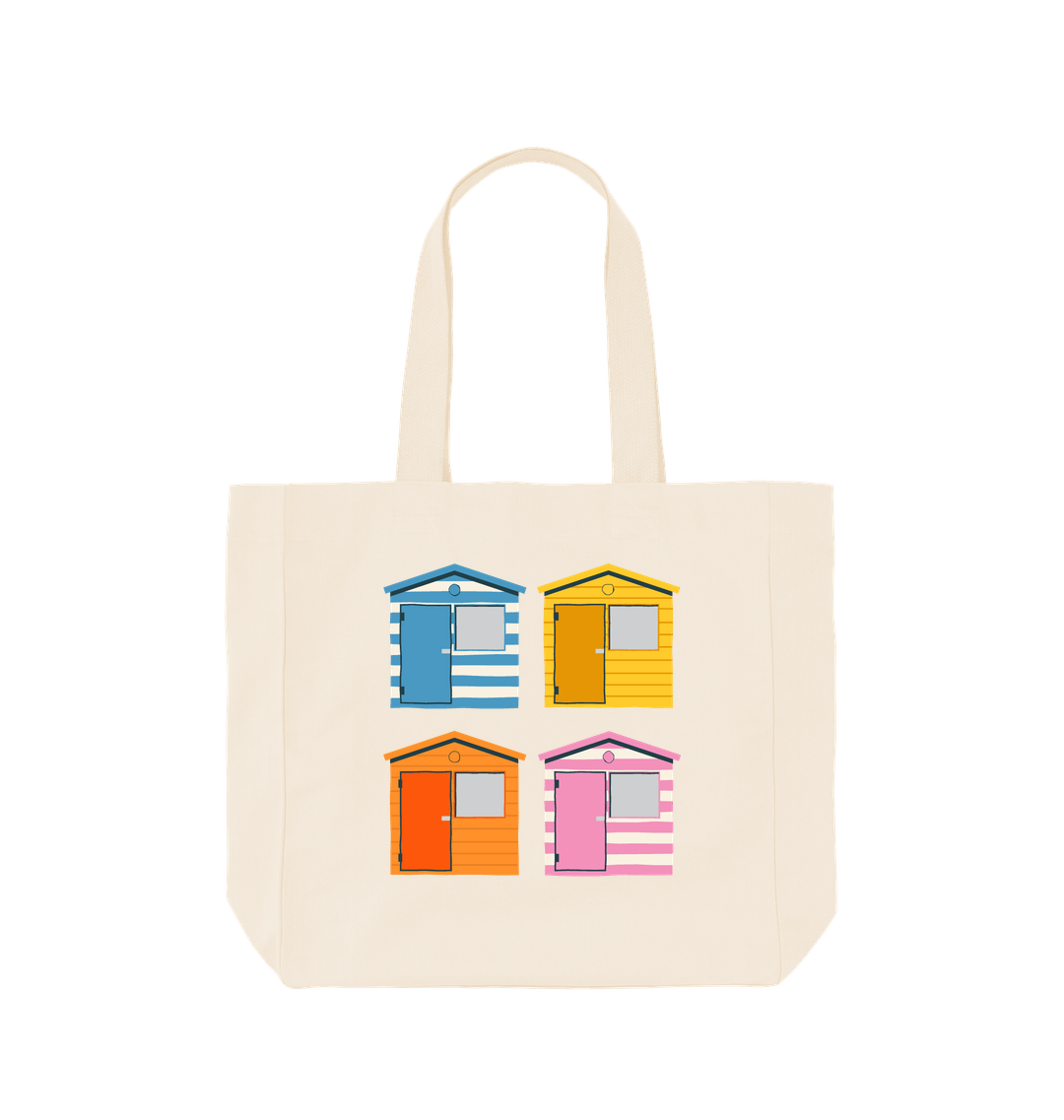 Natural Printed Bag Front