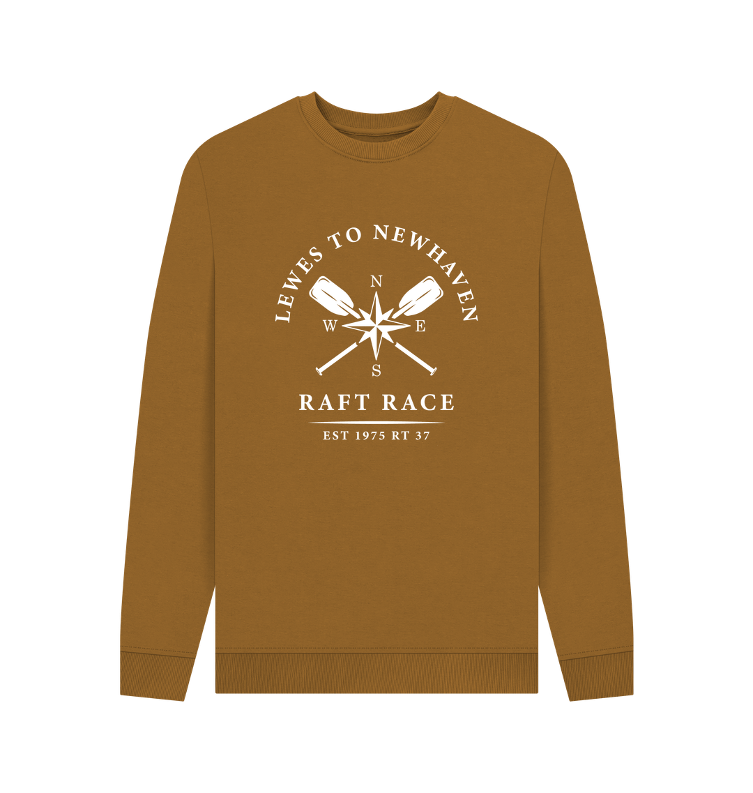 Brown Printed Sweater