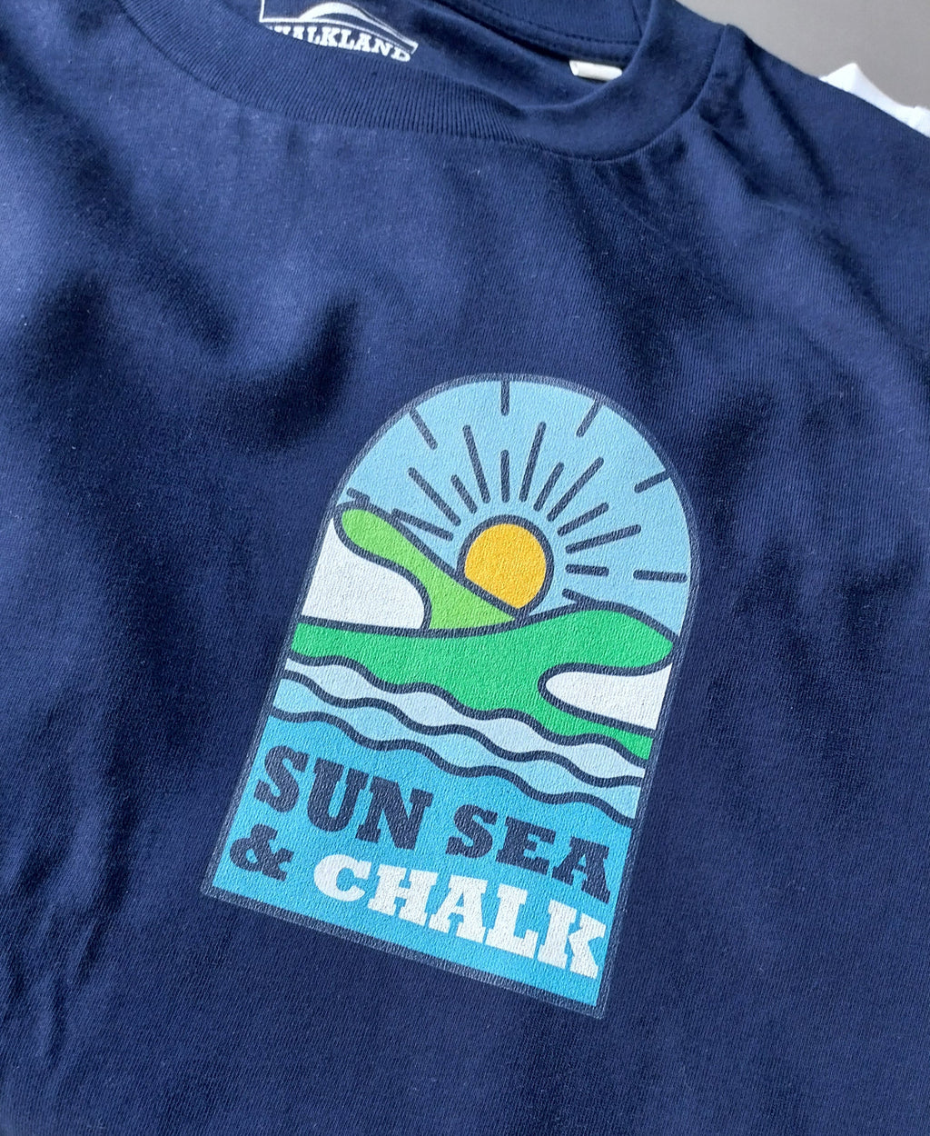 Sun Sea and Chalk T-Shirt