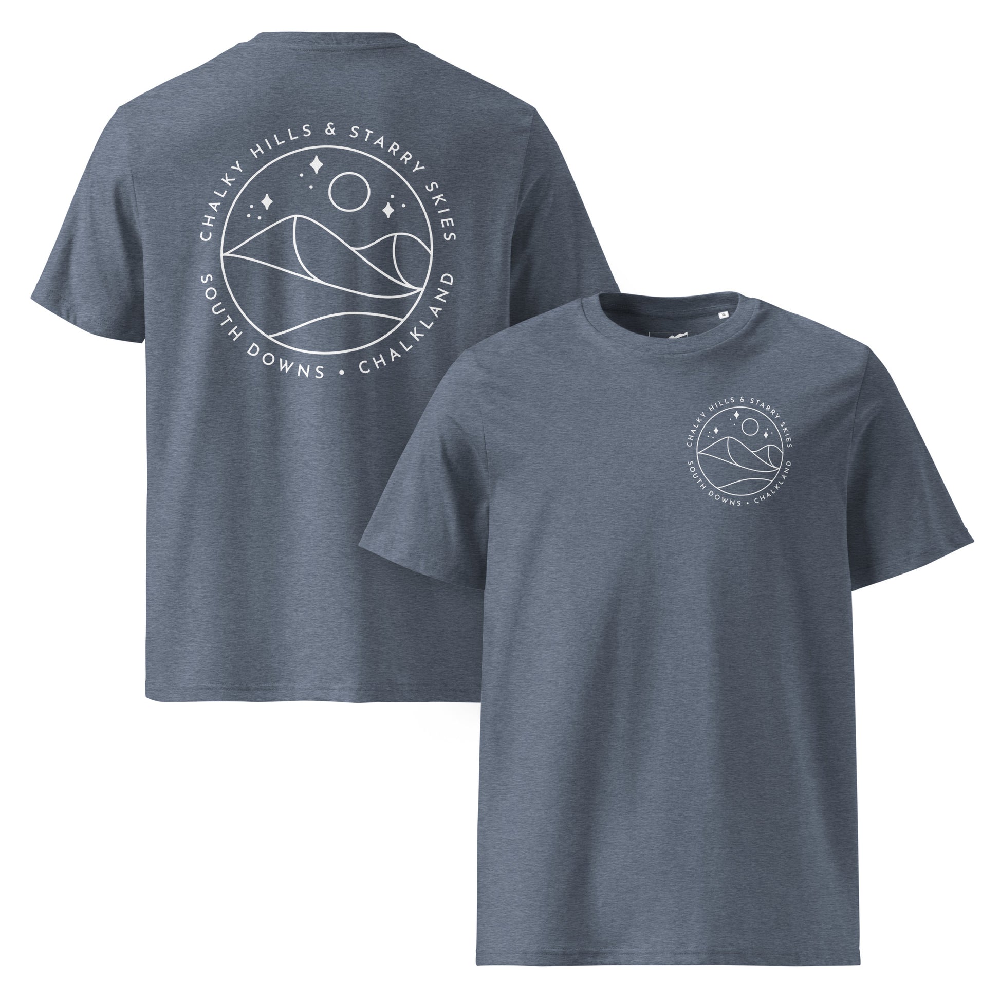 Chalky Hills Starry Skies T-shirt