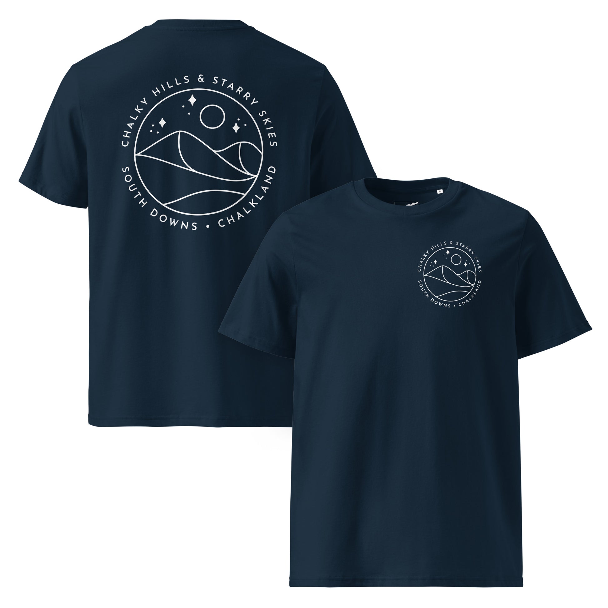 Chalky Hills Starry Skies T-shirt