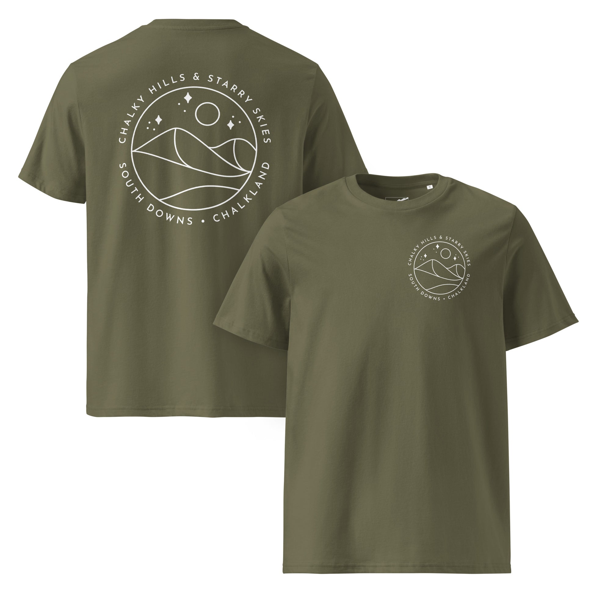 Chalky Hills Starry Skies T-shirt