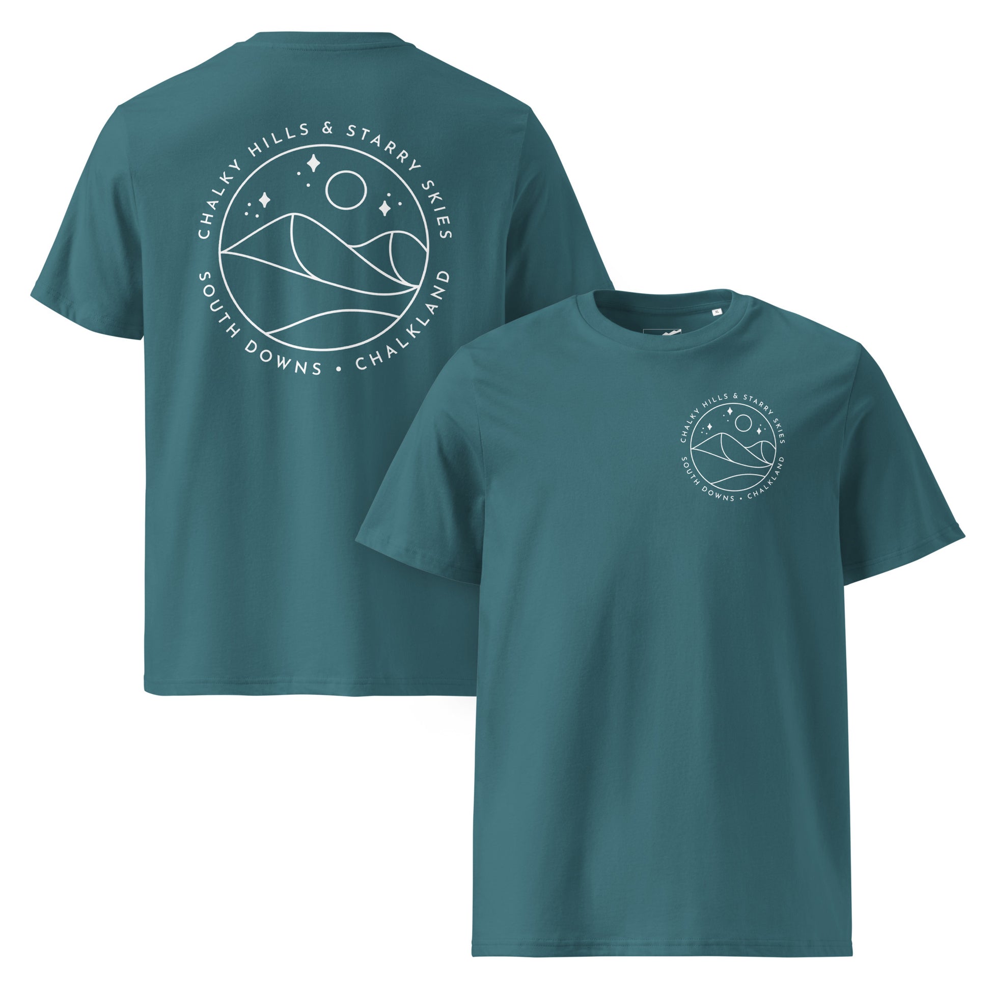 Chalky Hills Starry Skies T-shirt