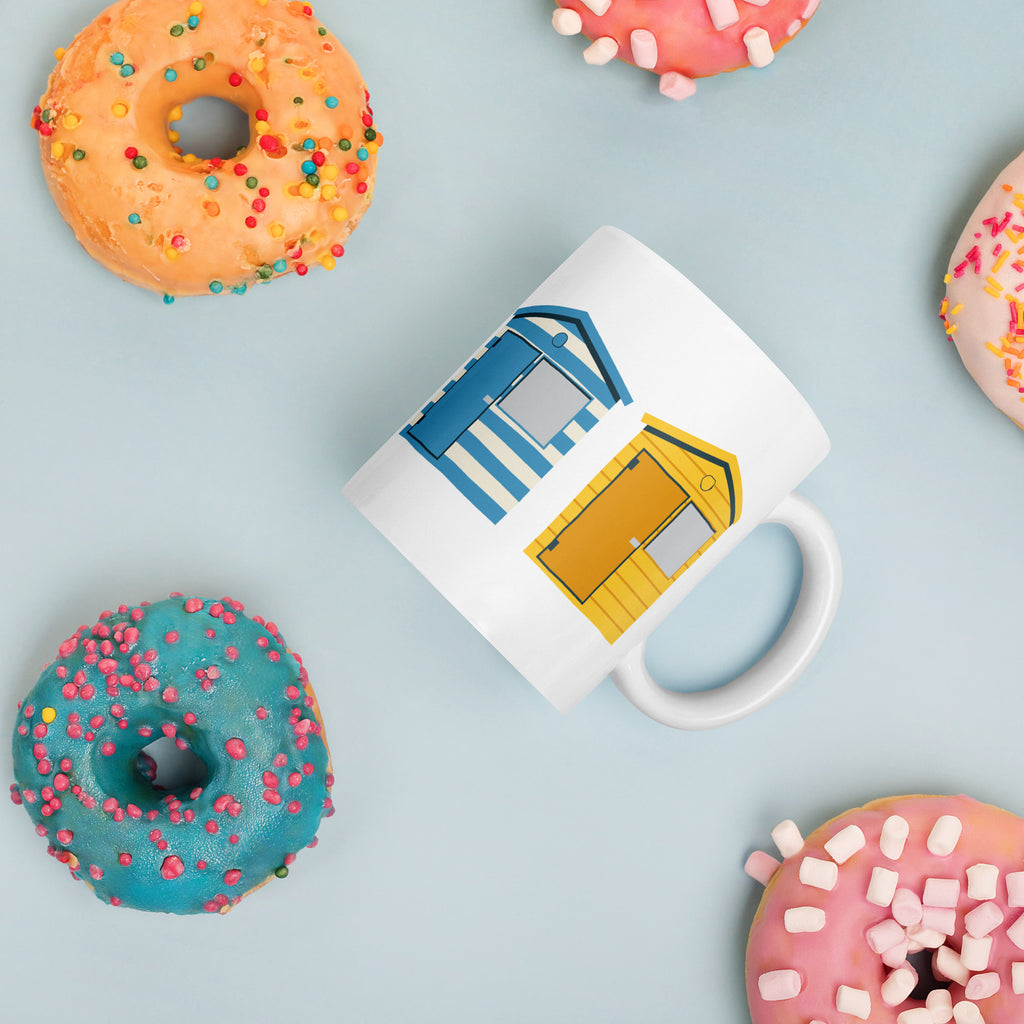 Beach Huts Mug