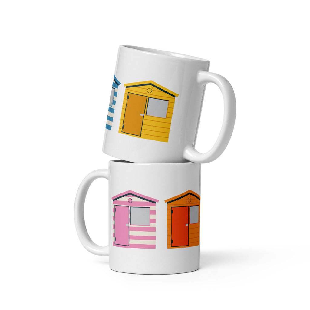 Beach Huts Mug